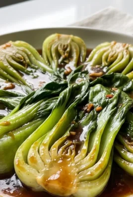 Bok Choy with Oyster Sauce