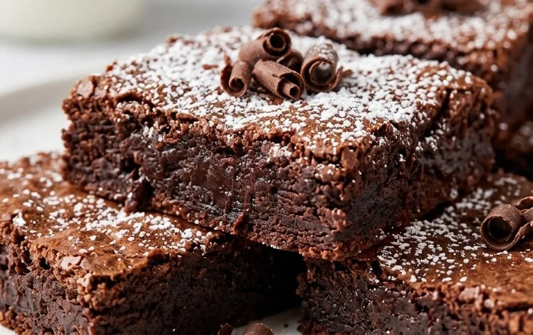 Fudgy Eggless Brownies