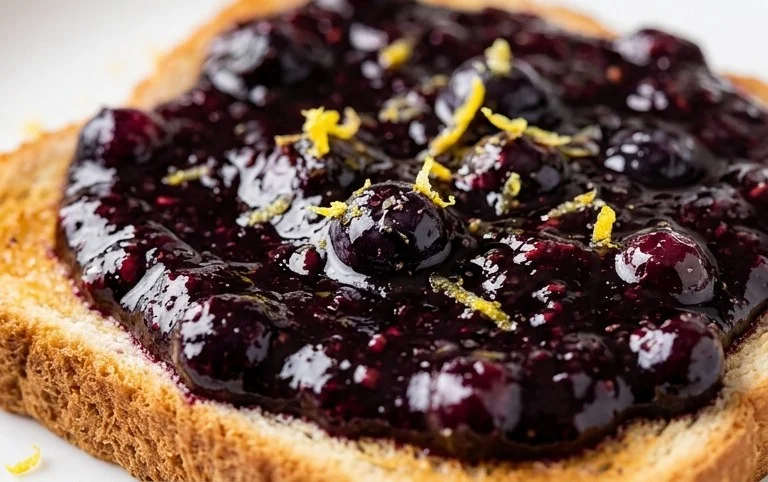 Easy Blueberry Lemon Jam