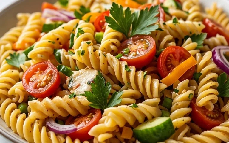 French Dressing Pasta Salad