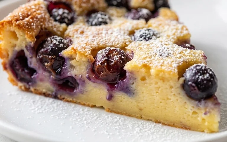 Lemon Blueberry Clafoutis