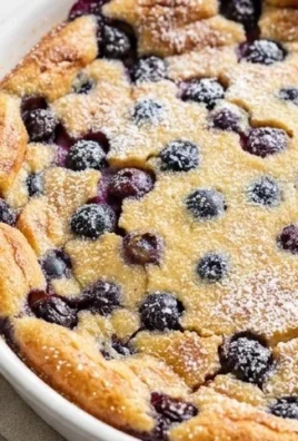 Lemon Blueberry Clafoutis