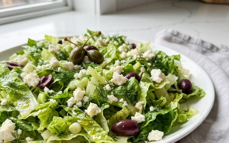 Maroulosalata (Greek Lettuce Salad)