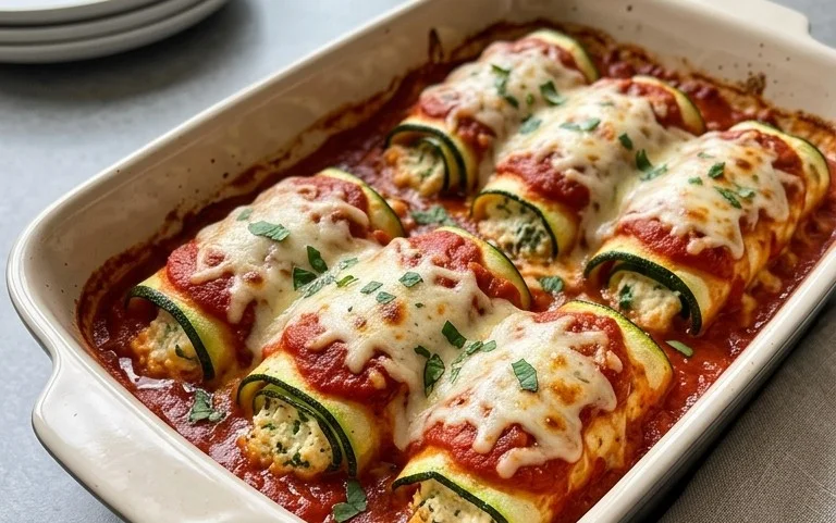 Vegan Zucchini Rollatini