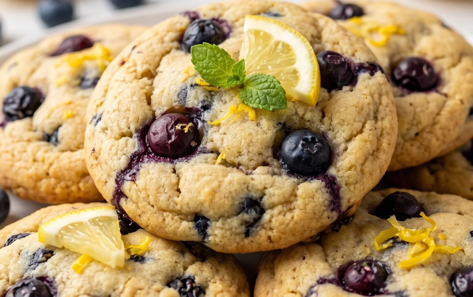 Lemon Blueberry Cookies Recipe