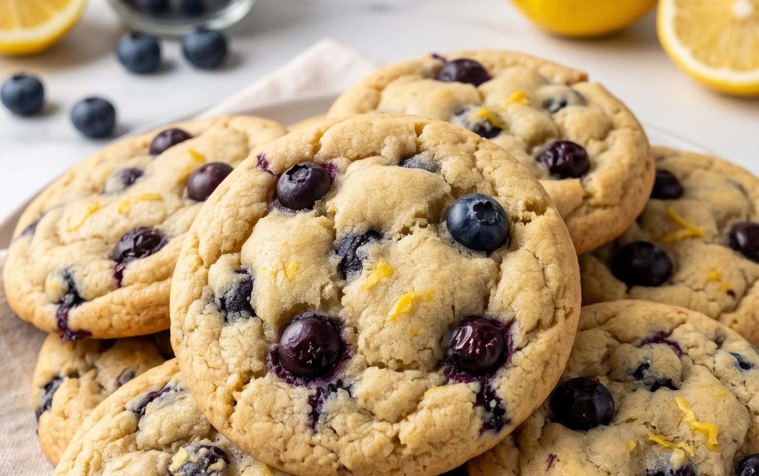 Lemon Blueberry Cookies Recipe