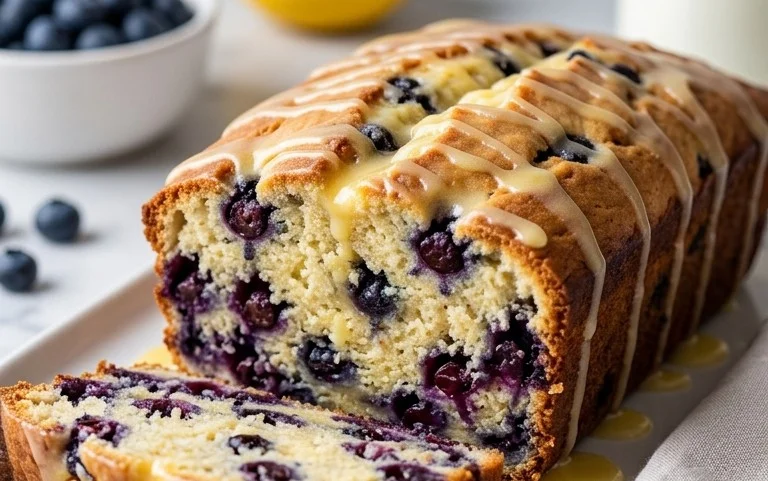 Blueberry and Lemon Loaf