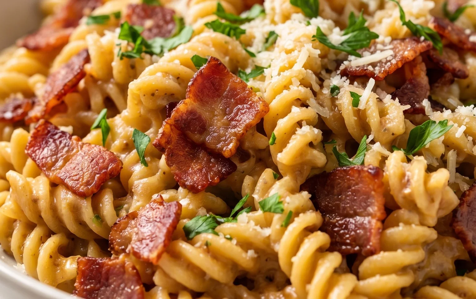 Beef Bacon Pasta
