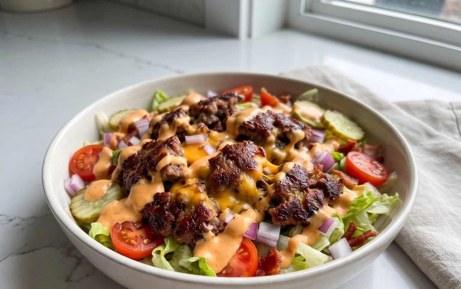 Smash Burger Bowl
