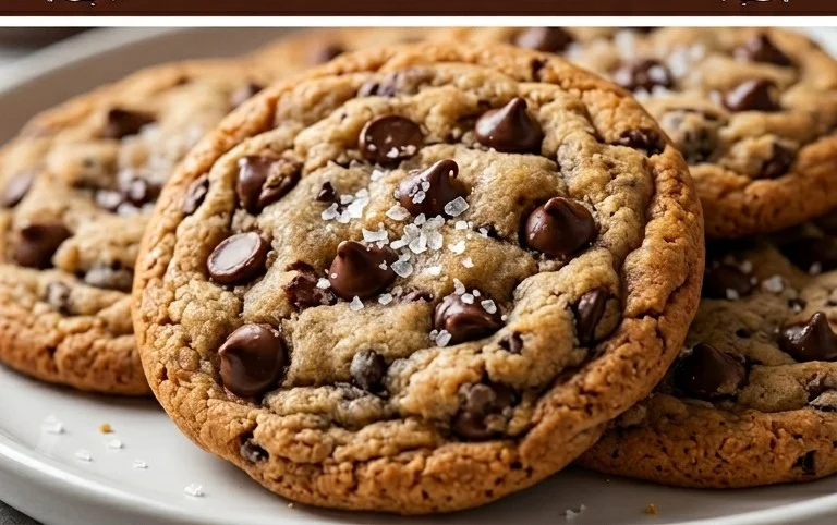 Crispy and Chewy Chocolate Chip Cookies