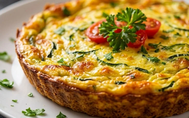Crustless Zucchini Quiche Recipe