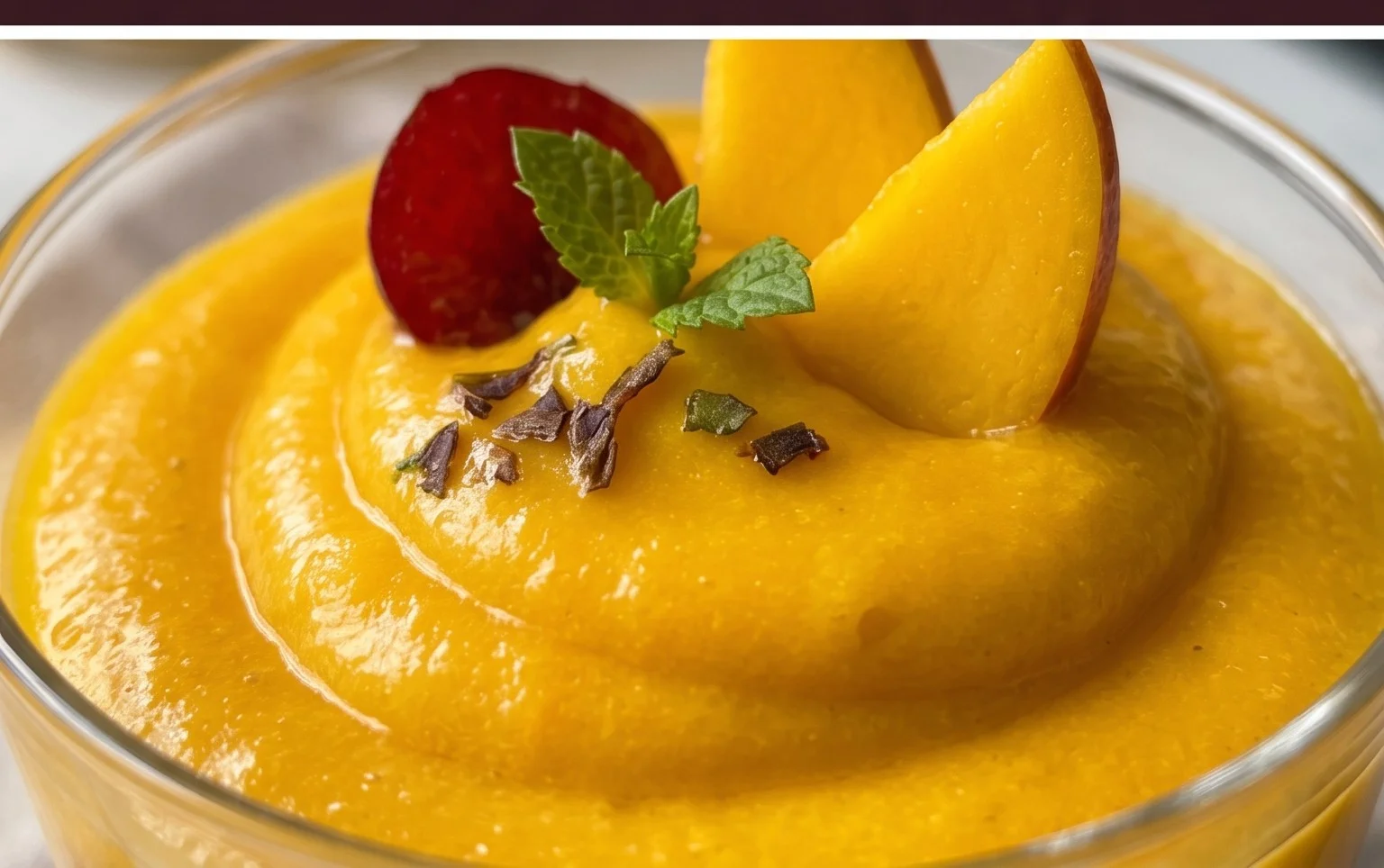 Vegan Mango Mousse