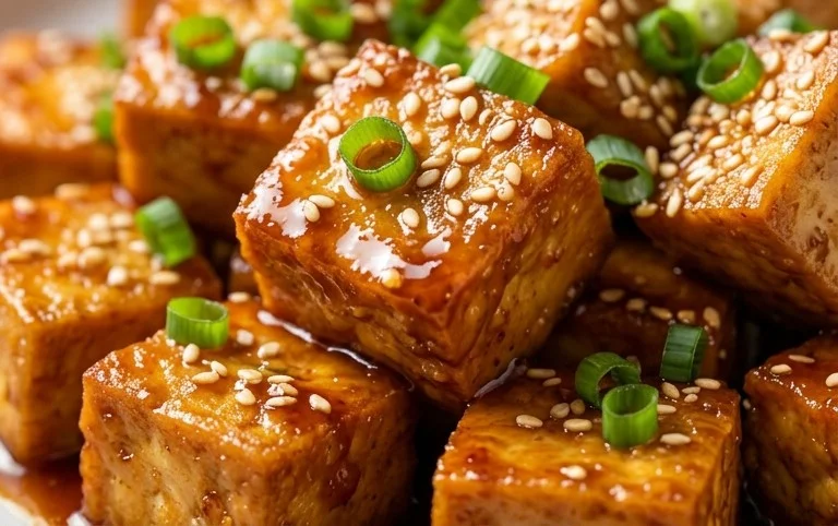 Honey Garlic Tofu