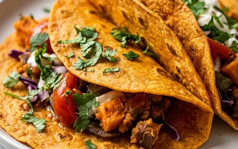 Sweet Potato Tortillas (Gluten-Free Vegan Wraps)