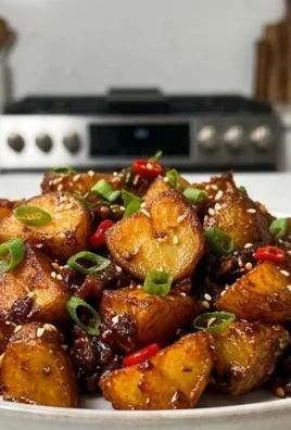 Crispy Honey Chilli Potatoes