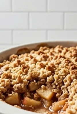 Healthy Breakfast Apple Crum extractble
