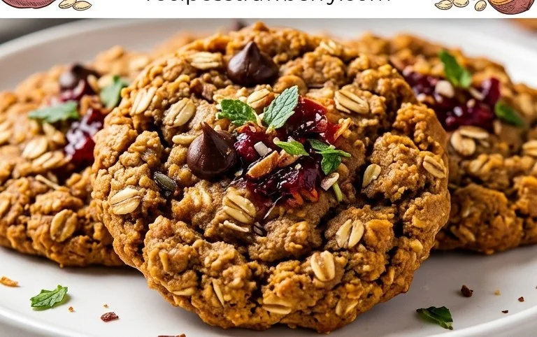 Sweet Potato Oatmeal Cookies