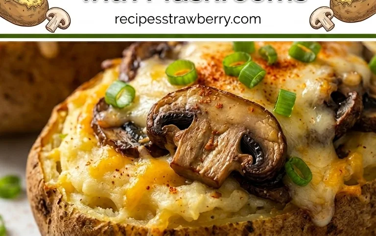 The Ultimate Stuffed Baked Potatoes with Mushrooms