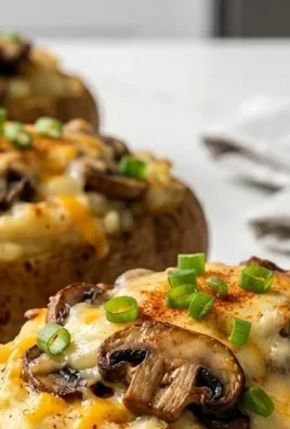 The Ultimate Stuffed Baked Potatoes with Mushrooms
