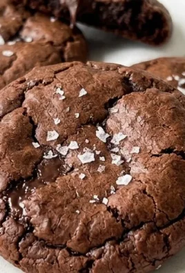 Salted Brownie Cookies