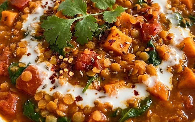 Spicy Red Lentil Curry