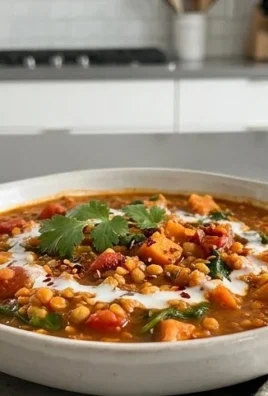 Spicy Red Lentil Curry
