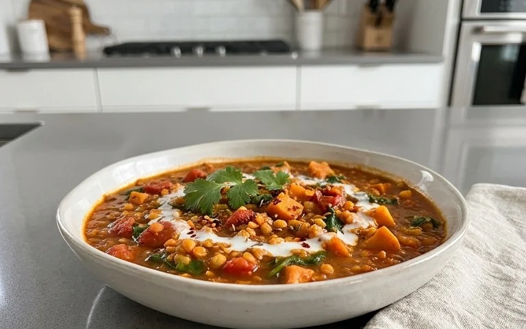Spicy Red Lentil Curry